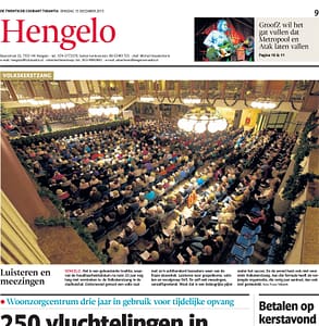 Volkskerstzang Hengelo Tubantia